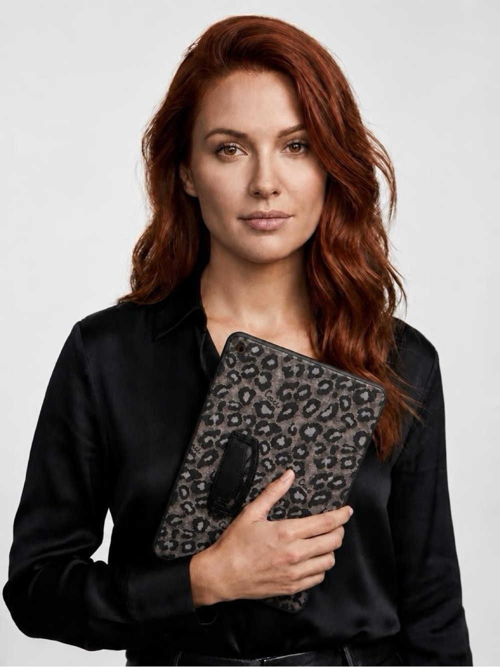 Coach F62897 Ocelot Print iPad case
